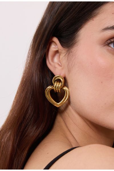 BOUCLES D'OREILLES EN ACIER...