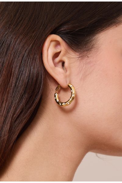 BOUCLES D'OREILLES EN ACIER