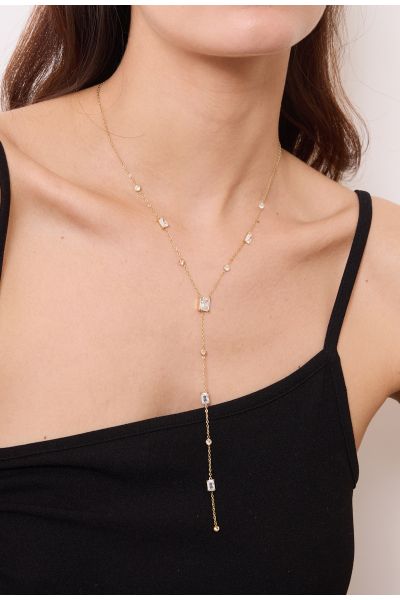 COLLIER "Y"EN ACIER INOXYDABLE