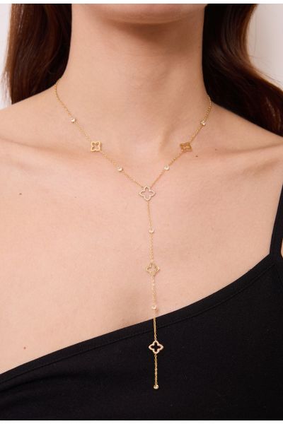 COLLIER "Y"EN ACIER INOXYDABLE