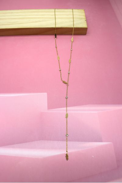 COLLIER "Y" EN ACIER...