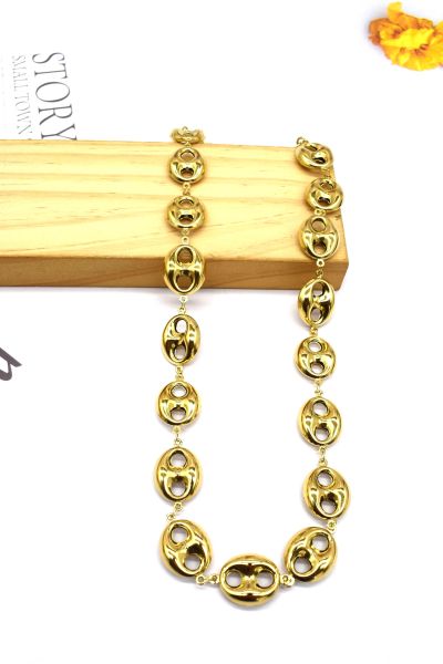 COLLIER  EN ACIER INOXYDABLE