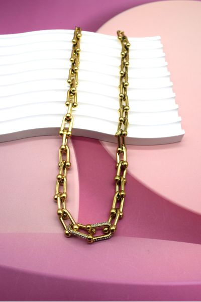 COLLIER EN ACIER INOXYDABLE