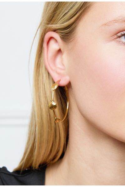 BOUCLES D'OREILLES EN ACIER...
