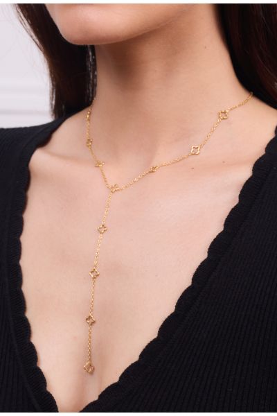 COLLIER "Y" EN ACIER...