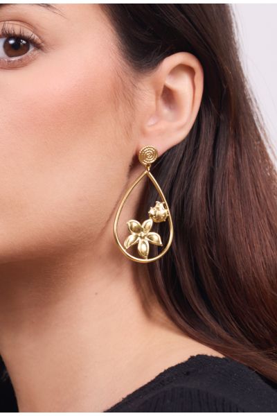 BOUCLES D'OREILLES EN ACIER...