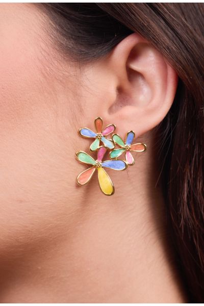 BOUCLES D'OREILLES EN ACIER...