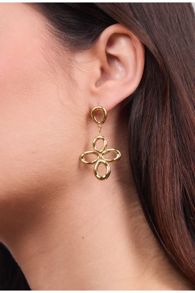 BOUCLES D'OREILLES EN ACIER...