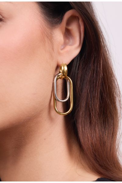 BOUCLES D'OREILLES EN ACIER...