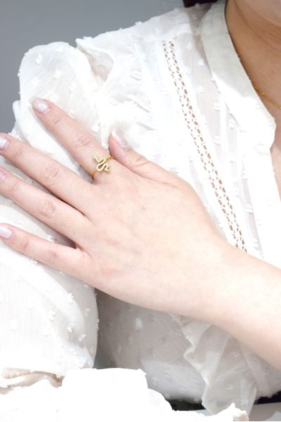 BAGUE AJUSTABLE EN ACIER...