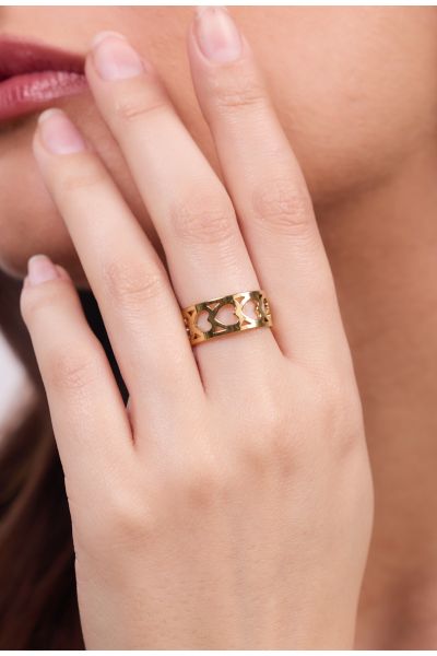 BAGUE AJUSTABLE EN ACIER...