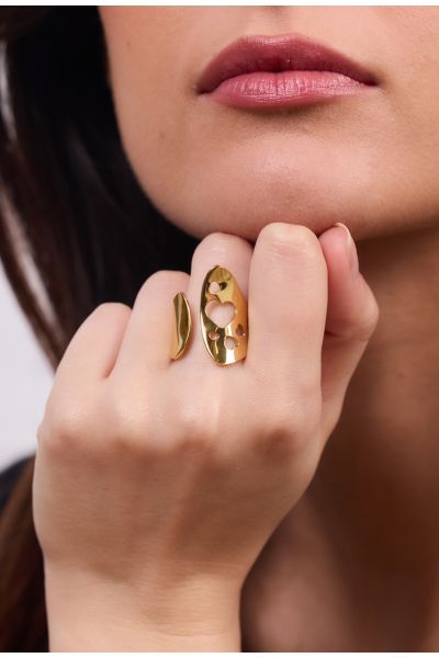 BAGUE AJUSTABLE EN ACIER...