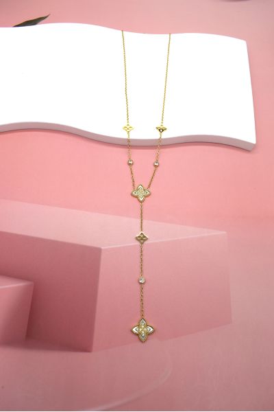 COLLIER "Y" EN ACIER...