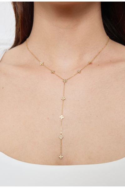 COLLIER "Y" EN ACIER...