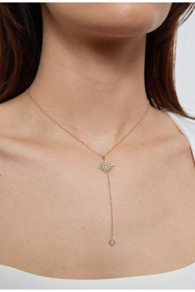 COLLIER "Y" EN ACIER...