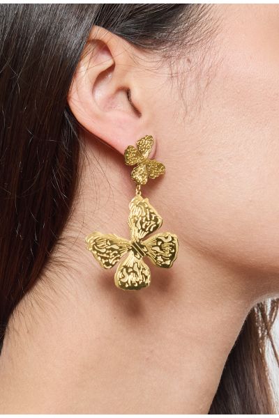 BOUCLES D'OREILLES EN ACIER...