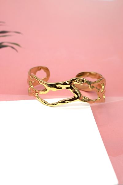 BRACELET JONC AJUSTABLE EN...