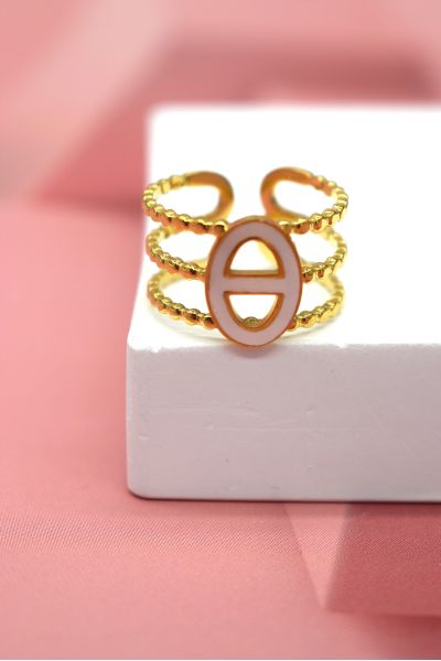 BAGUE AJUSTABLE EN ACIER...