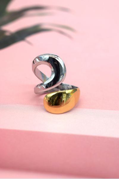 BAGUE AJUSTABLE EN ACIER...