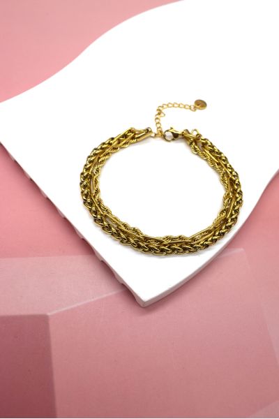 BRACELET EN ACIER INOXYDABLE
