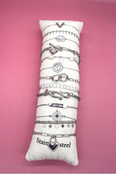 LOT DE 12 BRACELETS EN...
