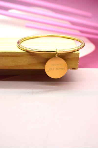 BRACELET JONC EN ACIER...