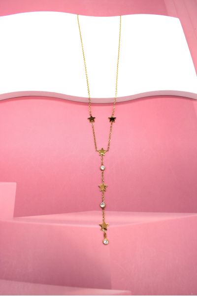 COLLIER "Y" EN ACIER...