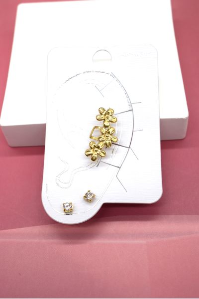BOUCLES D'OREILLES EN ACIER...
