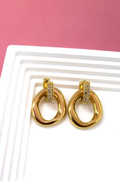BOUCLES D'OREILLES EN ACIER...