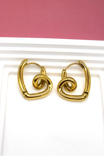 BOUCLES D'OREILLES EN ACIER...