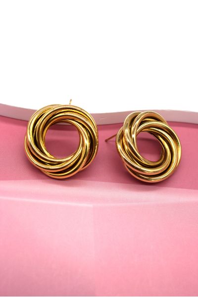 BOUCLES D'OREILLES EN ACIER...