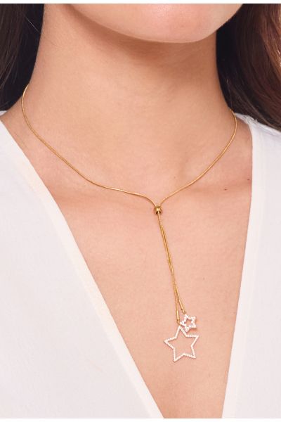 COLLIER"Y" EN ACIER INOXYDABLE