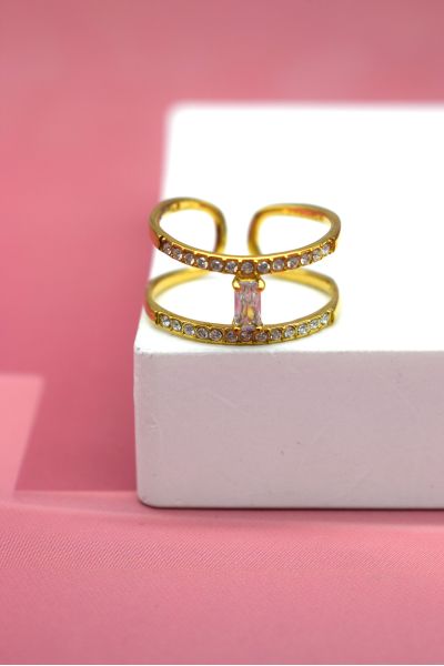 BAGUE AJUSTABLE EN ACIER...