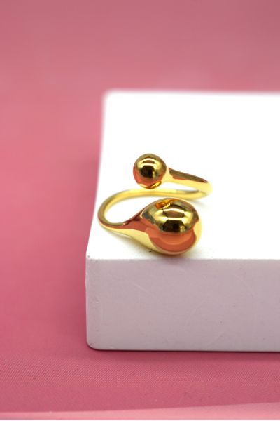 BAGUE AJUSTABLE EN ACIER...