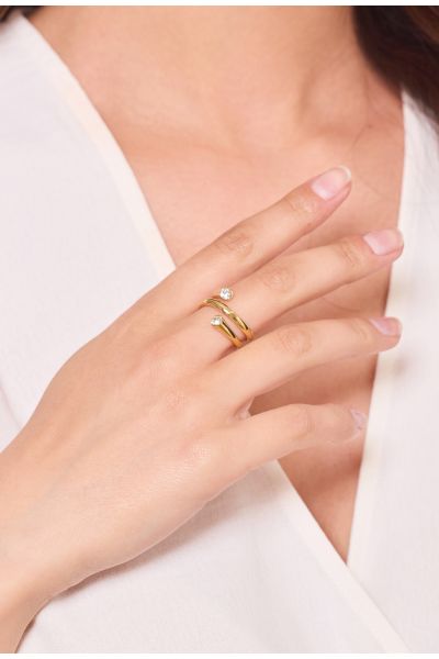 BAGUE AJUSTABLE EN ACIER...