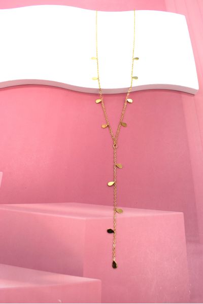 COLLIER "Y" EN ACIER...