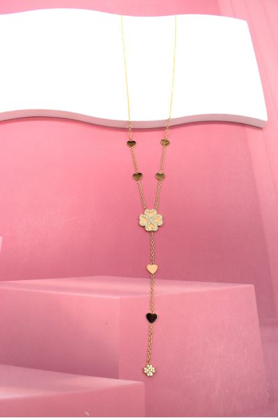 COLLIER "Y" EN ACIER...