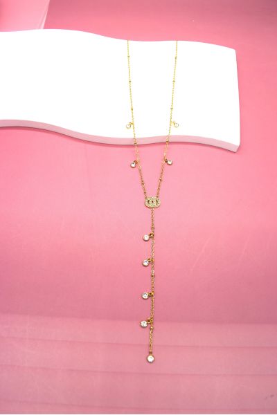 COLLIER "Y" EN ACIER...