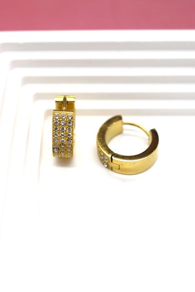 BOUCLES D'OREILLES EN ACIER...