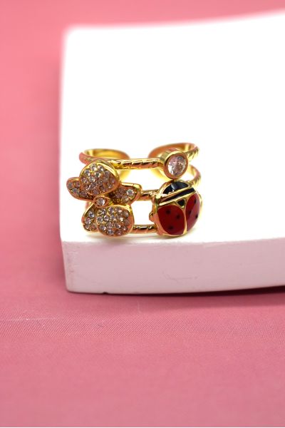 BAGUE AJUSTABLE EN ACIER...