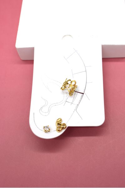 BOUCLES D'OREILLES EN ACIER...