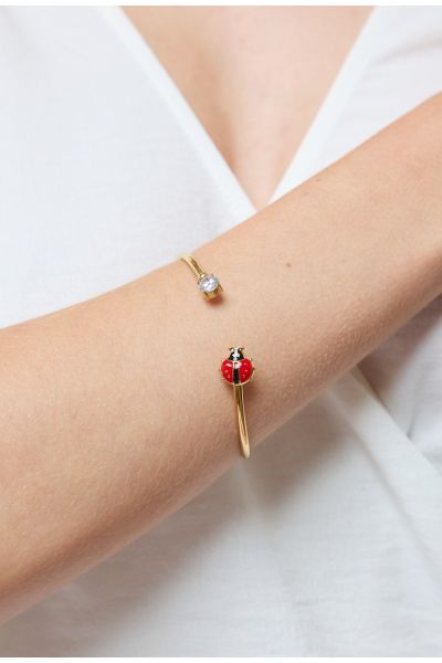 BRACELET JONC AJUSTABLE EN...