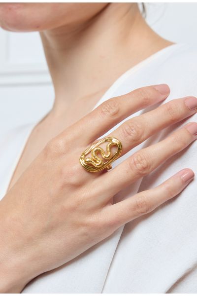 BAGUE AJUSTABLE EN ACIER...