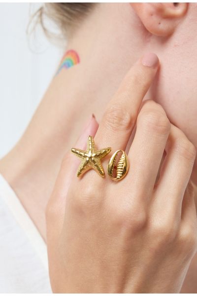 BAGUE AJUSTABLE EN ACIER...