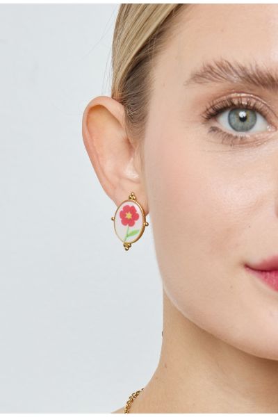 BOUCLE D'OREILLE EN ACIER...