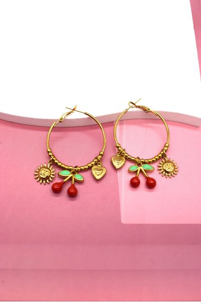 BOUCLE D'OREILLE EN ACIER...