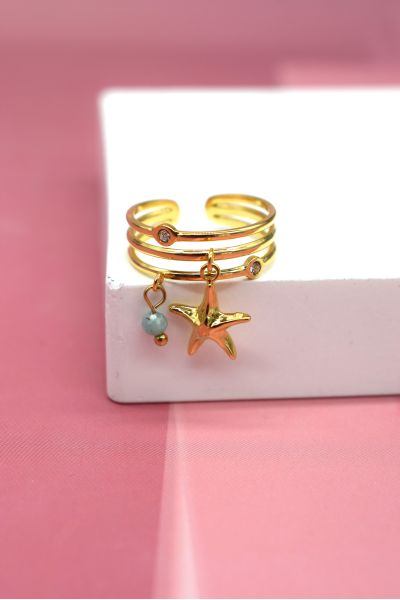 BAGUE AJUSTABLE EN ACIER...