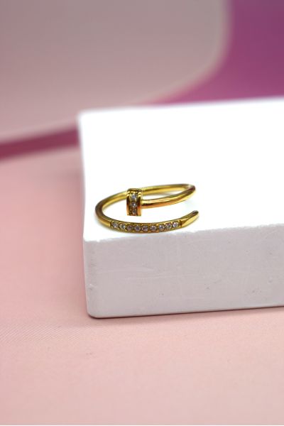 BAGUE AJUSTABLE EN ACIER...