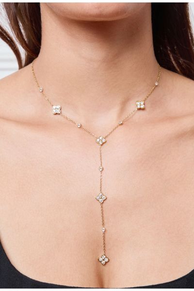 COLLIER "Y" EN ACIER...