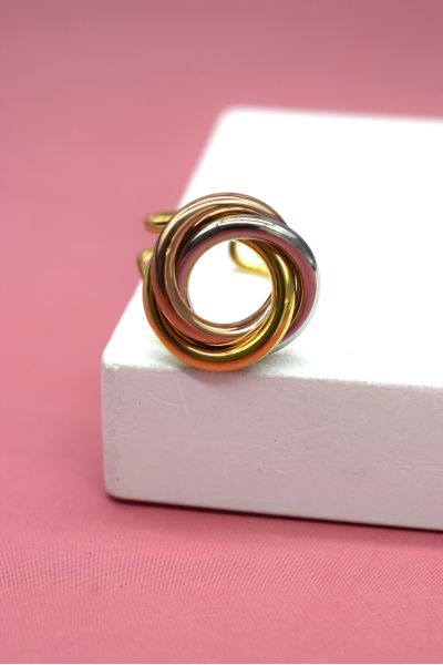 BAGUE AJUSTABLE EN ACIER...